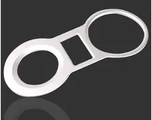 Car accessories ABS Chrome Trim Water glass cover decoration For Peugeot 3008 1.6THP 2012 2013 2014 2015