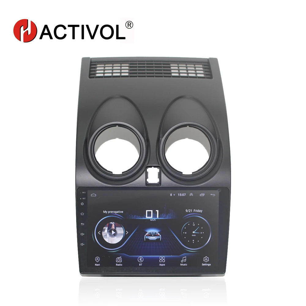 

HACTIVOL 9" 1024*600 Quadcore android 8.1 car radio for Nissan Qashqai 2009 car DVD player GPS Navi wifi bluetooth
