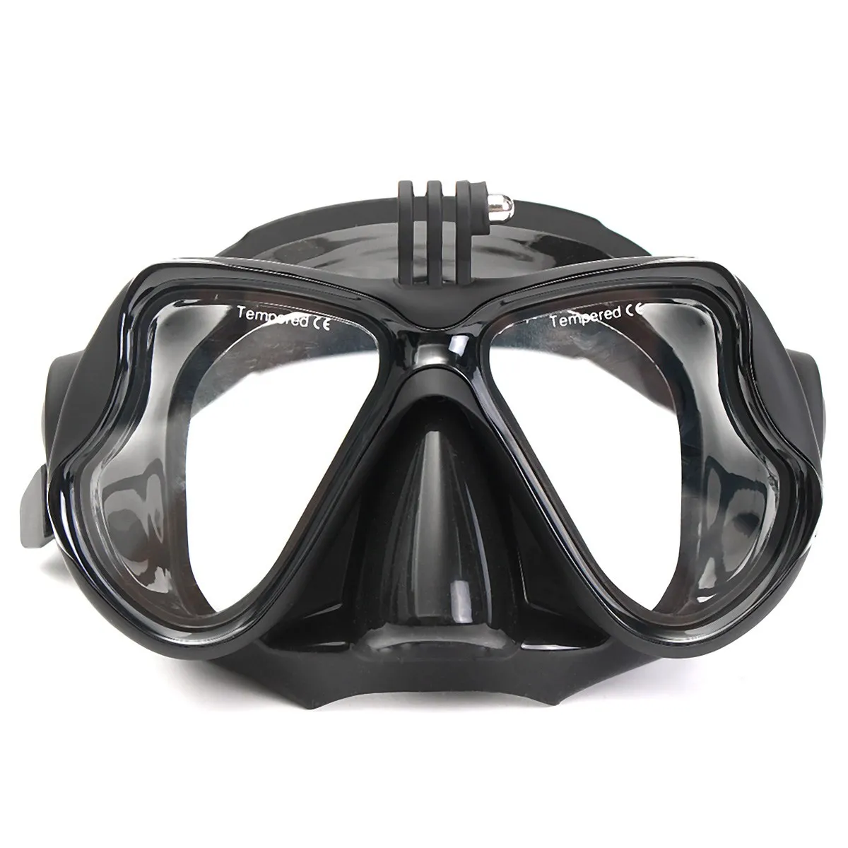 2018 NEW Arrival Camera Mount Diving Mask Oceanic Scuba Snorkel