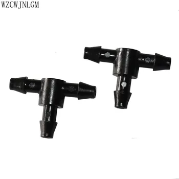 

Garden hose tee 1/4" irrigation Connector 4/7 hose tee garden 4 mm 3-way connector Irrigation adapter 200pcs