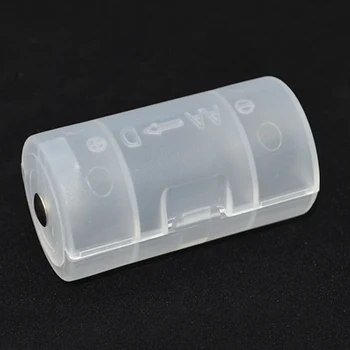 

1Pcs AA to D Size Battery Adaptor Holder Case Converter Battery Storage Case Box Holder
