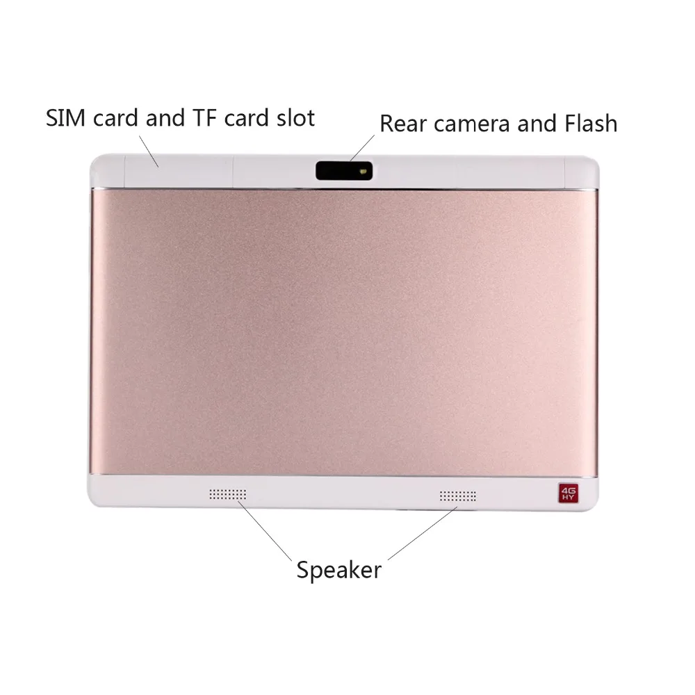 10.1 inch Tablet Octa Core 19201200 IPS Bluetooth RAM 4GB ROM 64GB 8.0MP 4G MTK6592 Dual sim card Phone Call Tablets PC Android (7)