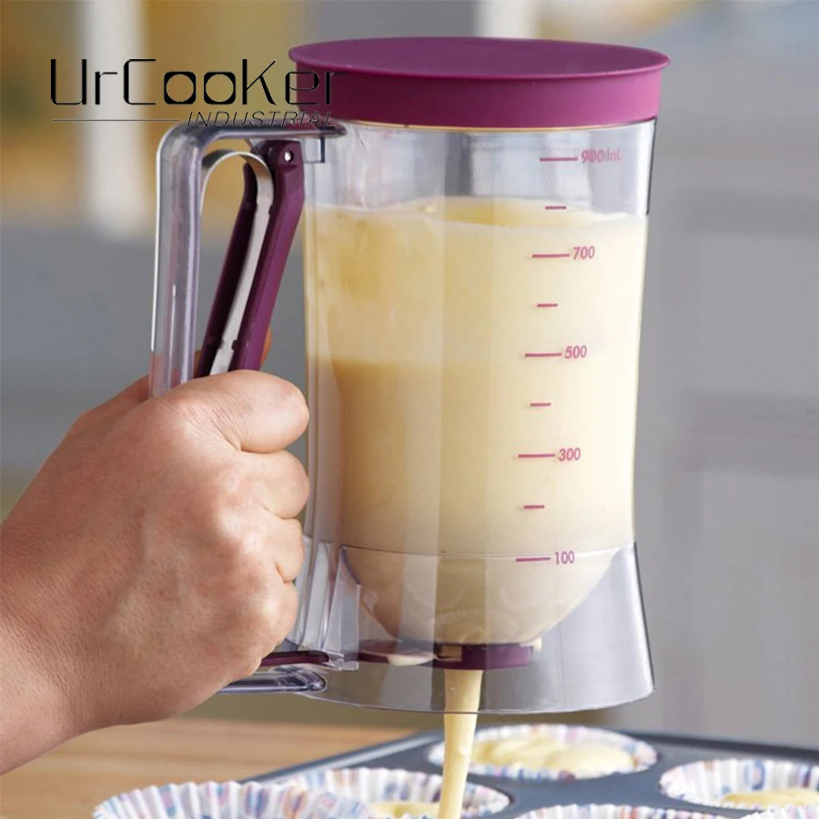 Pancake cake container liquid containersbatter dispenser cake batter