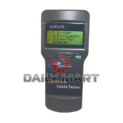 

DHL/EMS 2 LOTS 3LW8108 Network WAN LAN Cable Tester Analyzer Wireless Length RJ45