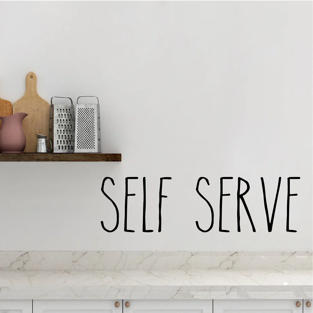 

Creative self serve Family Wall Stickers Mural Art Home Decor For Kids Room Living Room Home Decor Wall Art MURAL Drop Shipping