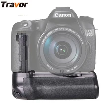 TRAVOR вертикальный Батарея ручка для Canon 70D 80D DSLR Камера работать с LP-E6 батарея As BG-E14
