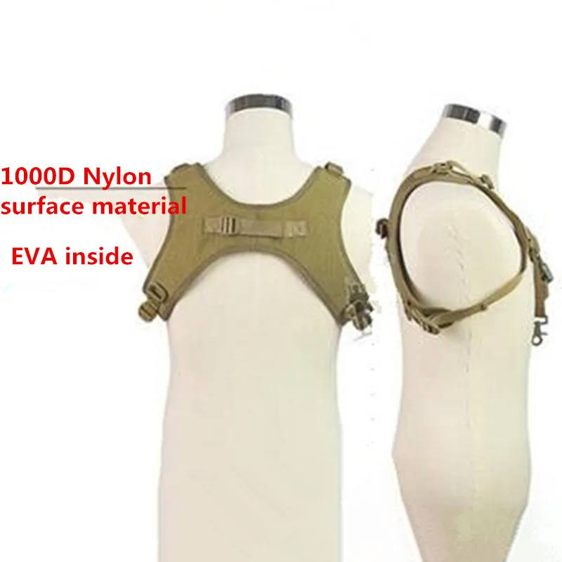 

1000D Nylon Military Tactical H-Shape Decompression Shoulder Sling Rifle Gun Carry Belt Airsoftsports Paintball Hunting Gear