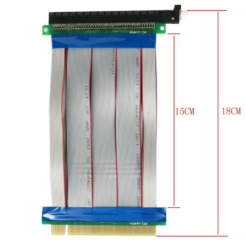 Новая карта расширения PCI E 16X до гибкий подъемник 1X 4X 8X 16 X для майнинга BTC|Платы