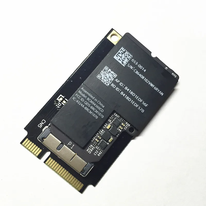 Беспроводной адаптер Broadcom BCM94360CD 802.11ac mini WLAN Bluetooth 4,0 Mini PCI-e