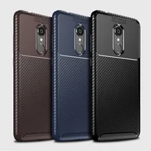 

Coque Silicone Phone Cases For Xiaomi Redmi 5 Plus Note5 Pro 5Plus Cover Soft TPU Rubber Luxury Carbon Fiber Protection Case