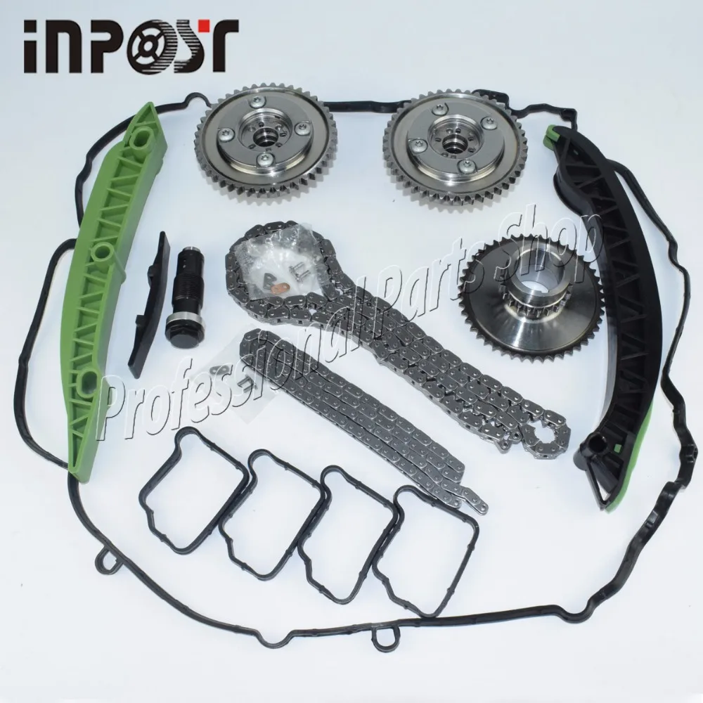 Turbocharged Timing Chain Kit Camshaft Gears For Mercedes M271 W203