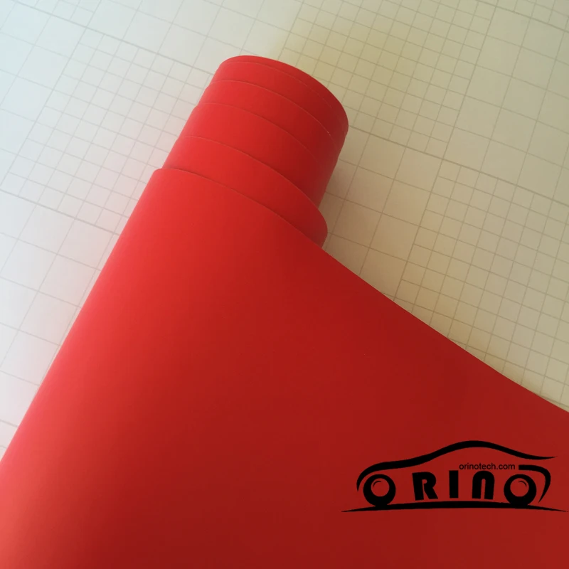 Matte Red Vinyl Wrap-6