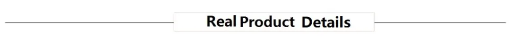 real product details