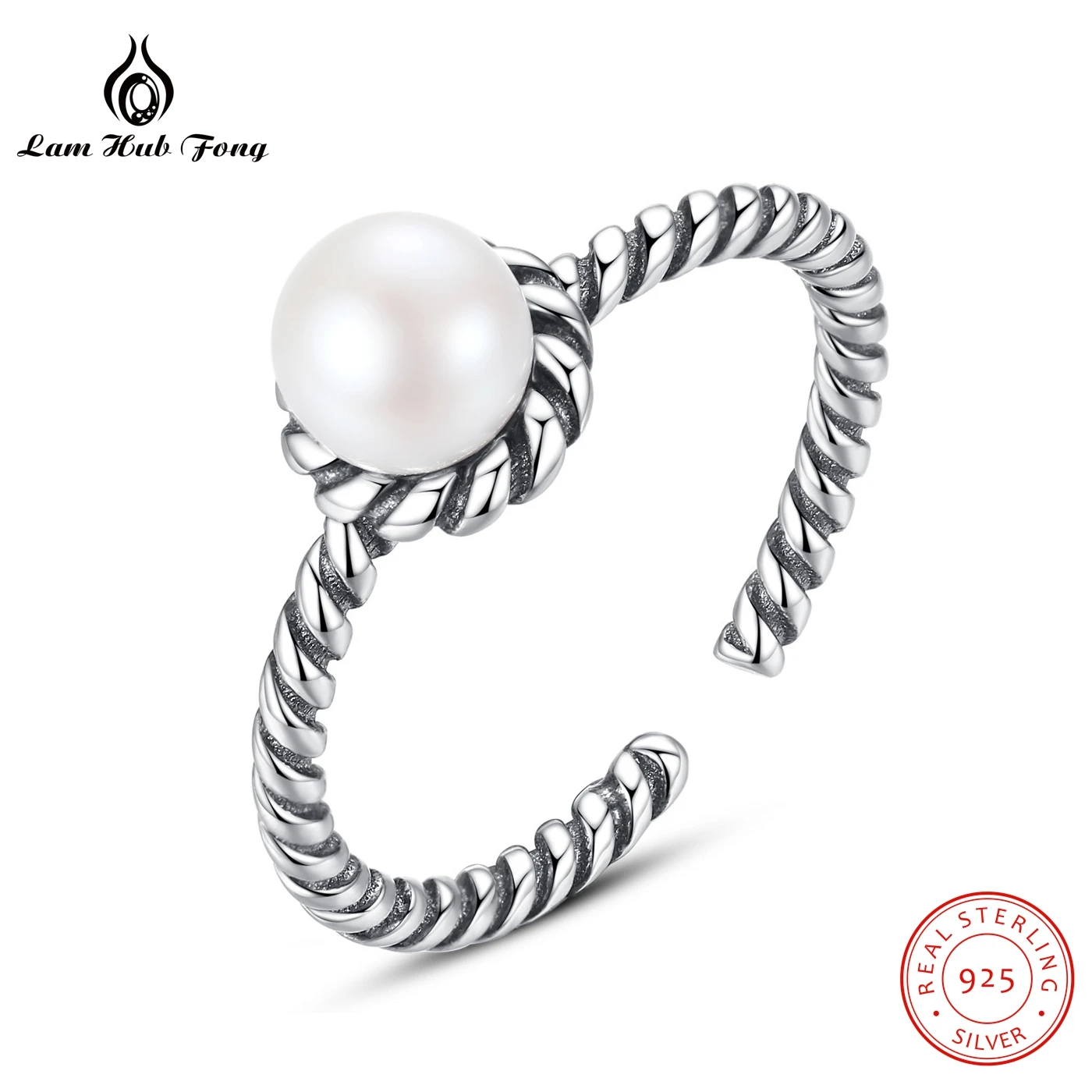 Vintage Solid 925 Sterling Silver Ring Fine Jewelry Adjustable Rings