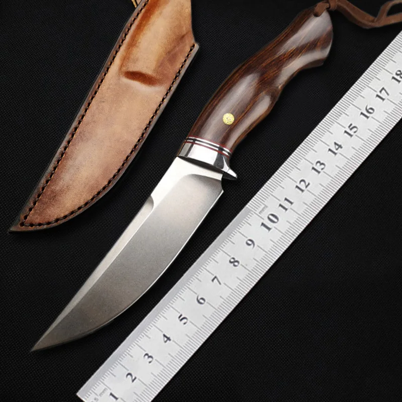 

MK Hunting knife Austria m390 powder steel Fixed Blade Straight Knife high hardness camping Survival tactical knives collection