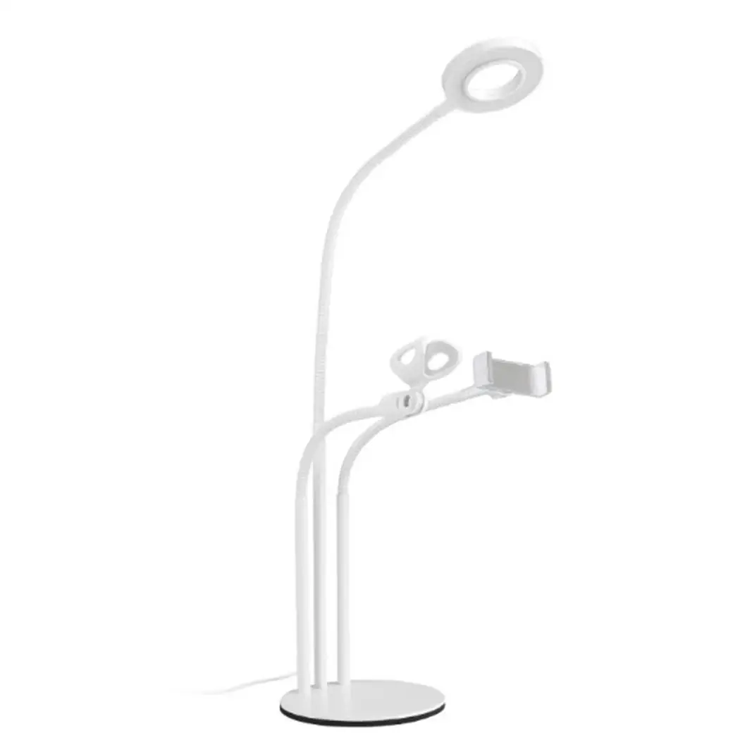 

LED Camera Photography Selfie Fill Light Mobile Phone Clip Ring Lighting With light. 5 - 8.5cm Microphone Bracket