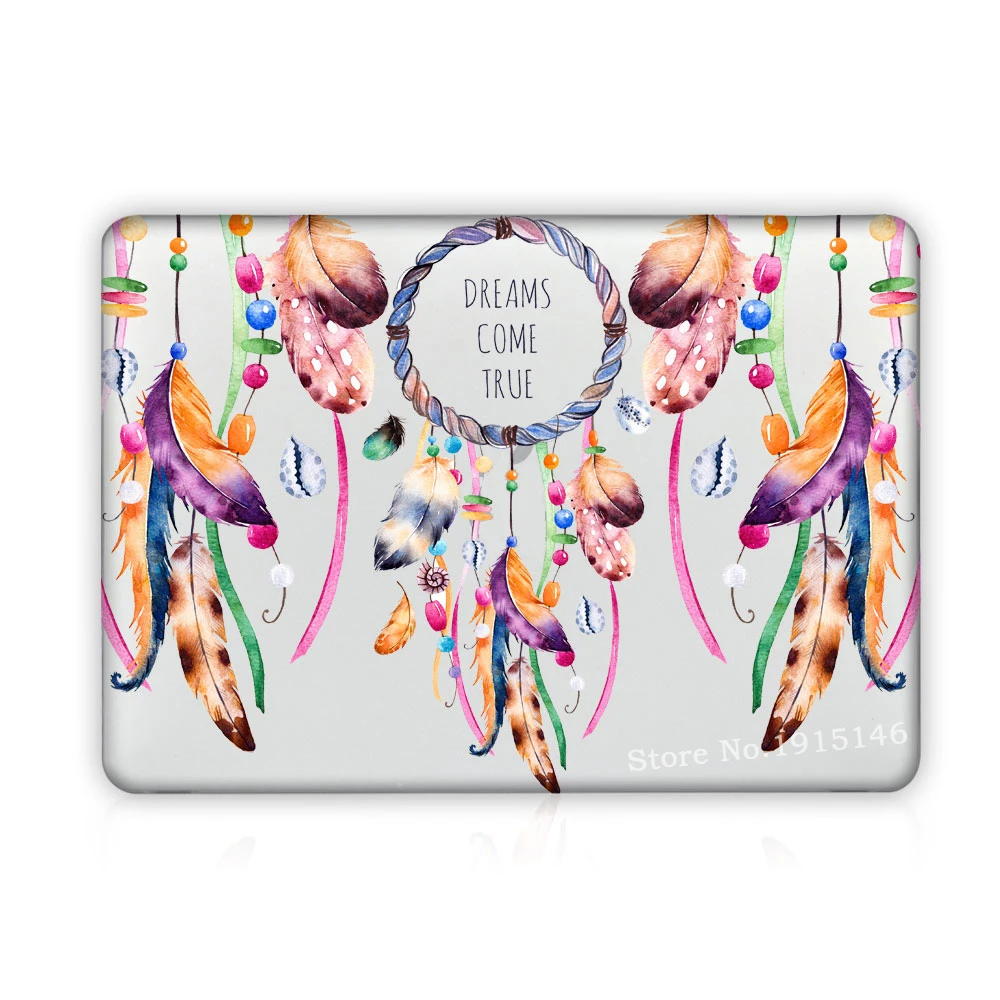Fashion dream catcher feather Laptop skin for Lenovo / HP / Dell and