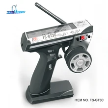 Flysky FS GT3C AFHDS 2 4GHz 3CH Radio 3Channel LCD Transmitter FS GR3E Receiver for RC