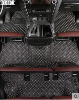 

Best quality! Full set car floor mats for Nissan Patrol Y62 7 seats 2020 waterproof carpets for Patrol 2019-2011,Free shipping