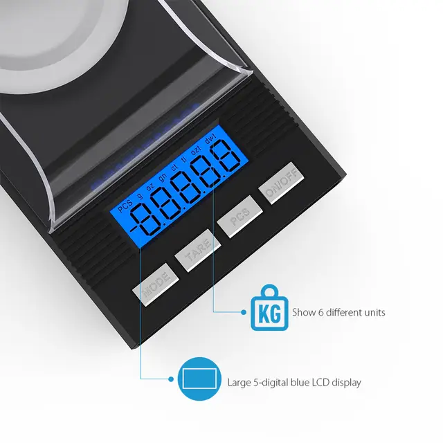 50g 0 001g Mini Electronic Balance Powder Scale Led Digital Weight