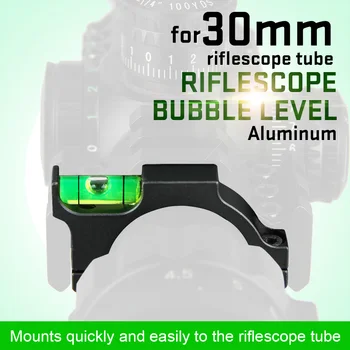 

PPT 30mm Riflescope Bubble Level Mount Rings Gradienter ACD Adapter Ring For 30MM Riflescope Tube Hunting Accessory gs33-0091