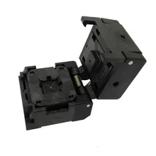 QFN52 ожога в гнездо QFN52 MLF52 IC тестовое Гнездо шаг 0,4 мм сплав раскладушка Чип Размер 6*6 флэш-адаптер Программирование гнездо