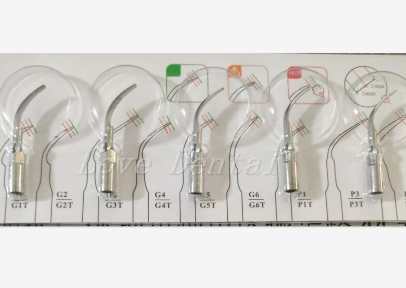 10 Pz/Lotto Dental Ultrasonic Scaler Consigli Gd1 Compatibile Con Dte/Satelec Scaler Manipolo Denti Sbiancamento Dentale Attrezzature