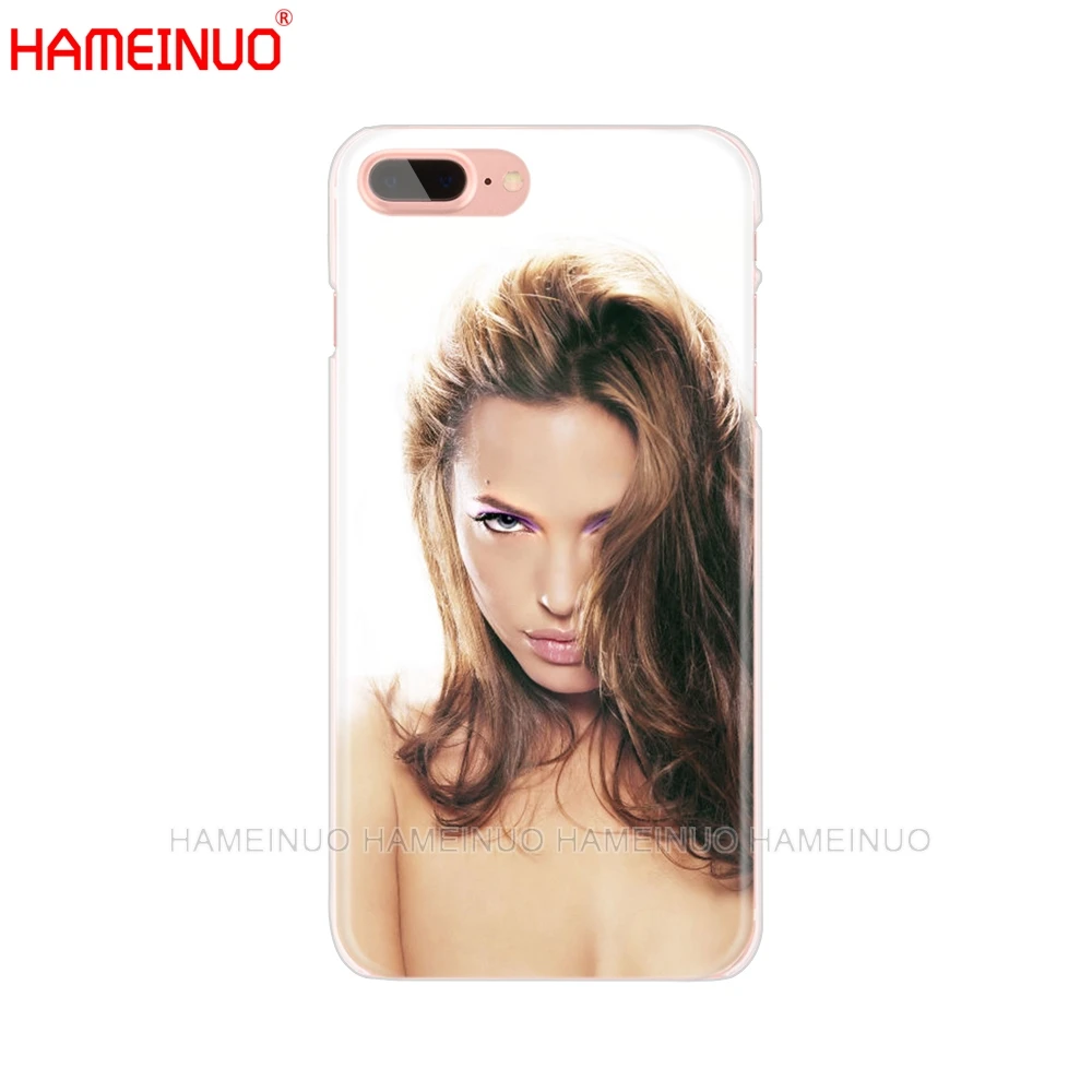 Чехол для мобильного телефона HAMEINUO Малефисента Анджелина Джоли iphone X 8 7 6 4 4S 5 5S SE 5c