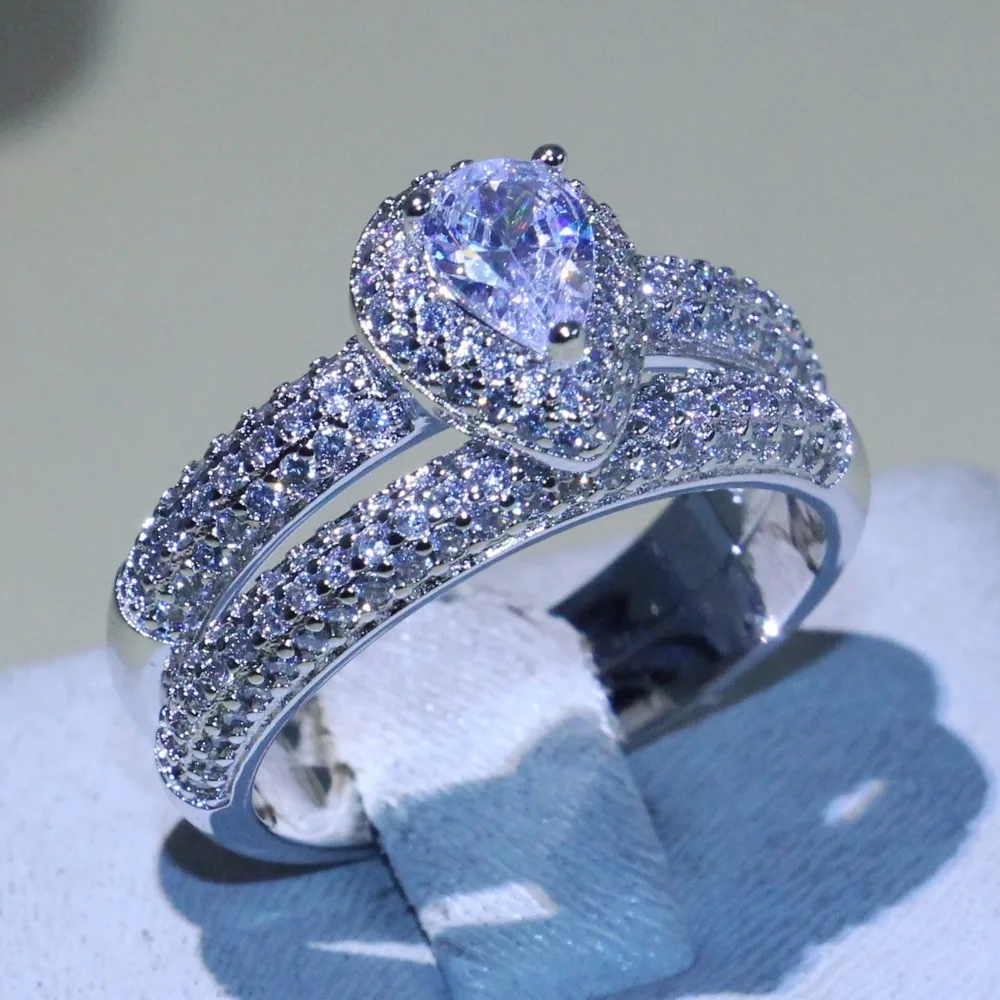 2018 абсолютно новые роскошные ювелирные изделия choucong Victoria из стерлингового