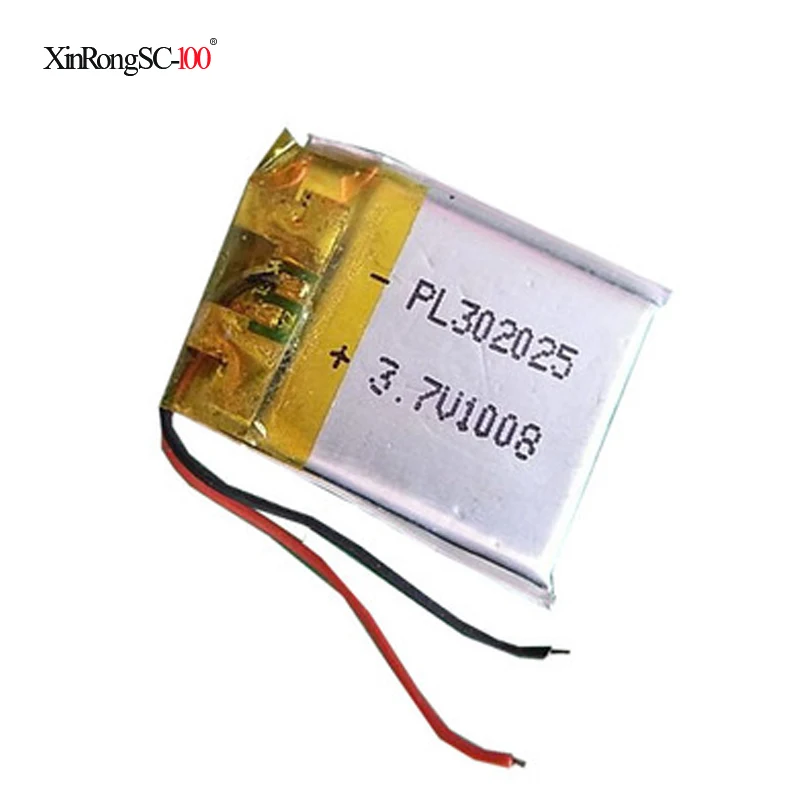 

3.7V,150mAH,[302025] PLIB;polymer lithium ion / Li-ion battery for smart watch,BLUE TOOTH,GPS,mp3,mp4,toy,speaker