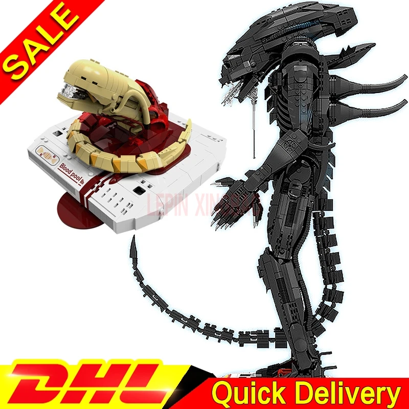 

XingBao 04001 xingbao 04002 Genuine Creative Movie Alien Robot children Building Blocks Bricks leleings Toys Model Christmas
