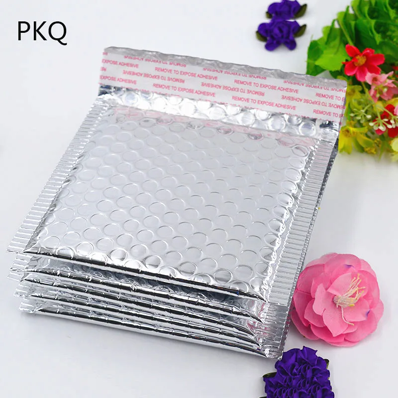 14*16cm Small Silver Bubble Mailing Envelope & Silver Shipping