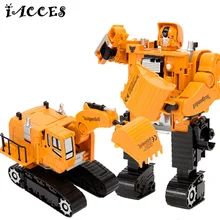 5 in 1 Engineering toys Deformation font b Robot b font font b Car b font