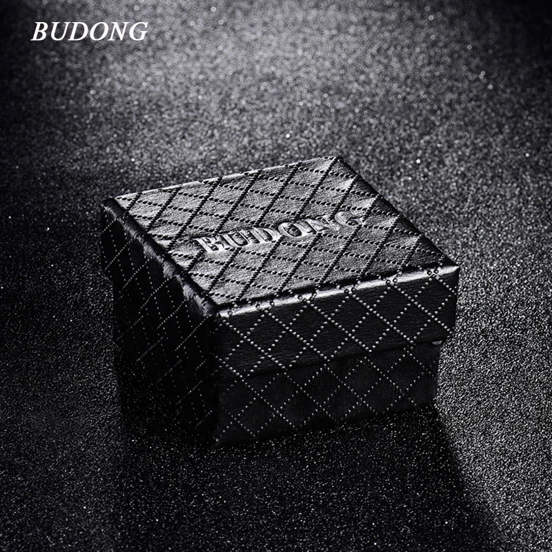 

BUDONG Luxury Infinity Rings Gift Boxes Jewelry Infinity Rings Display Gift Container Box