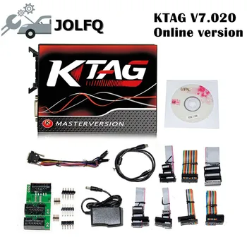 

2018 New Arrival Latest V2.23 KTAG ECU Programming Tool Firmware V7.020 KTAG Master Version with Unlimited Token free shipping