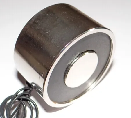 

12V or 24V DC 120kg holding force suction electromagnet solenoid for industrial automation system pull Solenoid Lock