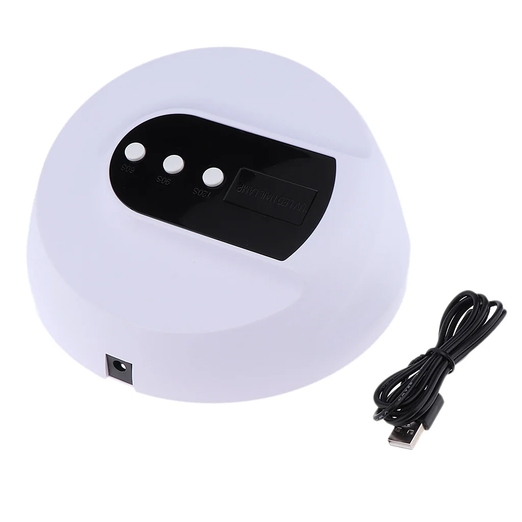 36 W Автоматические Гелевые лампы для ногтей УФ/светодиодный Сушилка отверждения света для маникюра ногтей USB зарядка