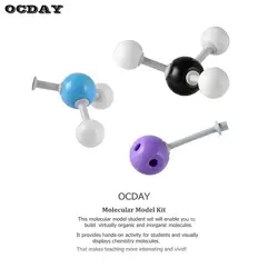 OCDAY химия, Молекулярная модель шт. 240 Модель Набор неорганический органический Молекулярная модель Комплект Структура модели наборы для
