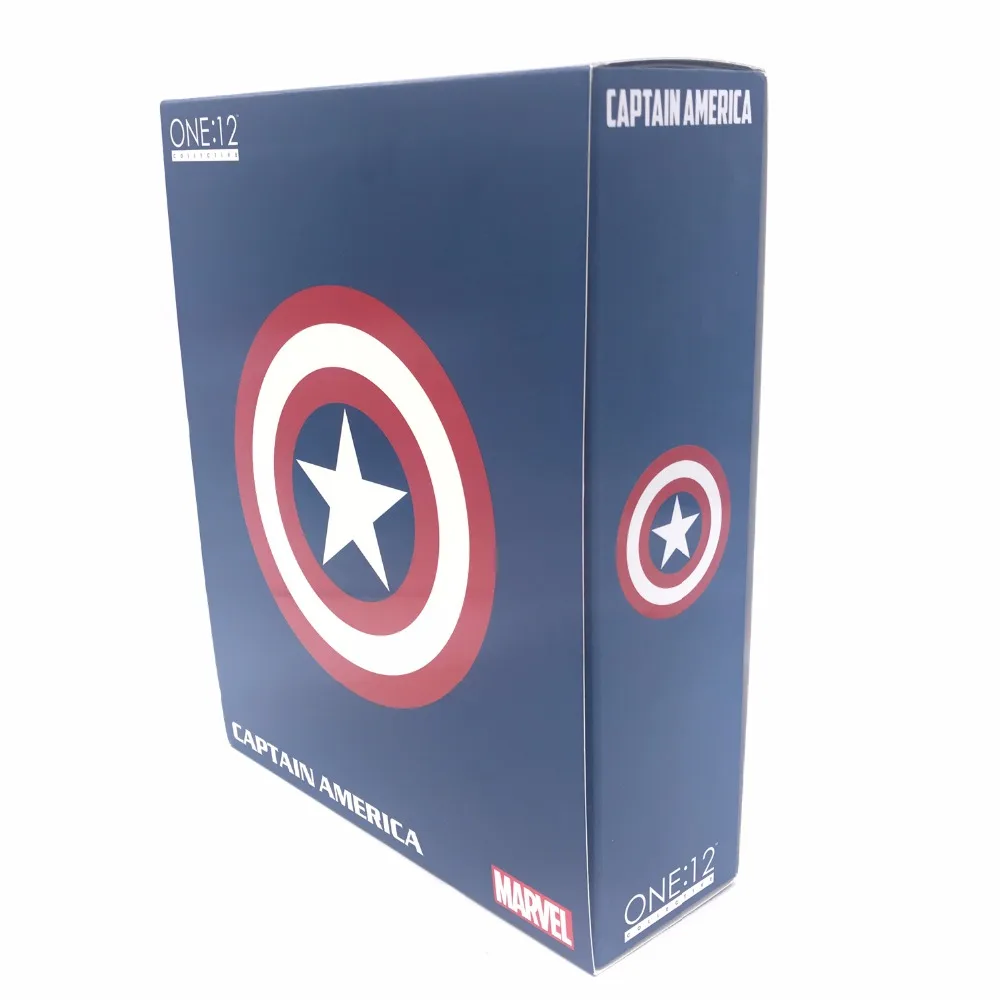 MEZCO Marvel Капитан Америка версия один: 12 коллективные высококачественные BJD Фигурки