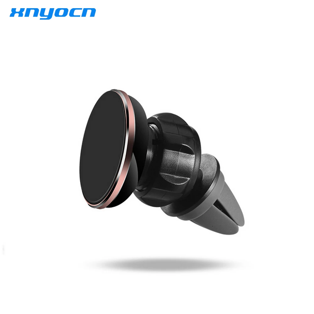 

Universal Car Air Outlet Magnet Mobile Phone Holder 360 Degree Rotate Navigation Air Conditioning Mouth Magnetic Phone Support