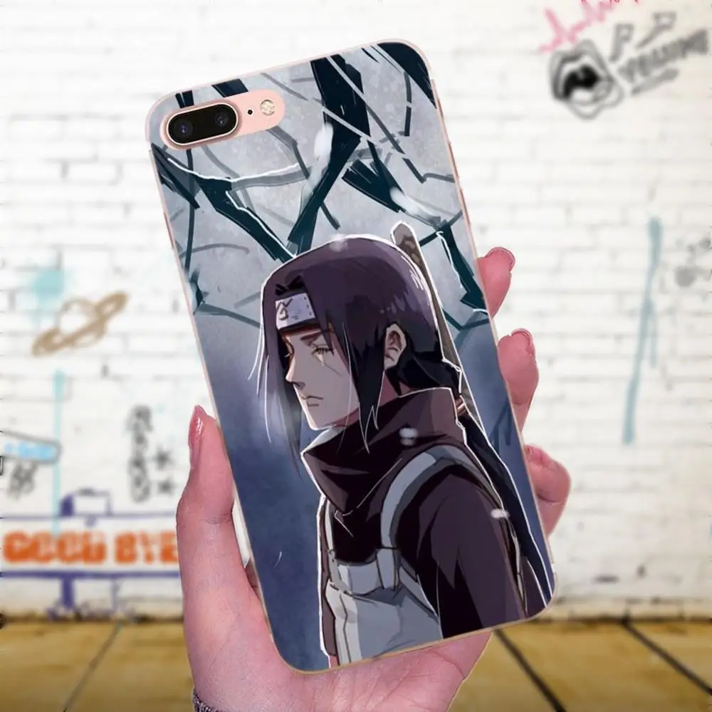 Аниме Uchiha Itachi ниндзя Хокаге выгодно для Xiaomi Mi3 Mi4 Mi4C Mi4i Mi5 Mi 5S 5X6 6X8 SE A1 Max Mix 2 Note 3