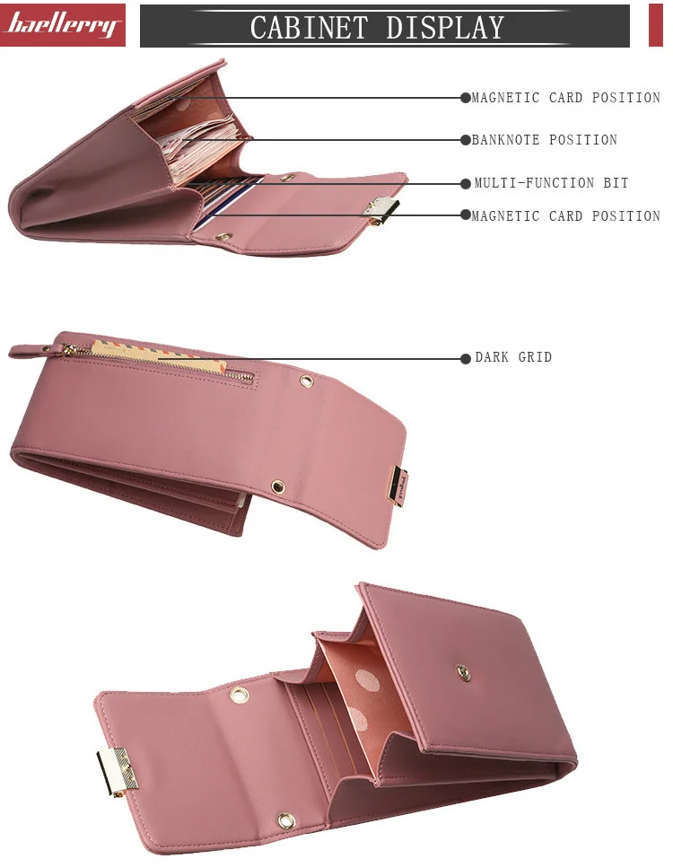 Новинка, Baellerry, кошелек, сумки через плечо, женская сумка на цепочке для мобильного телефона, маленькая сумка-мессенджер для женщин,, маленький карман, дизайнерский клатч