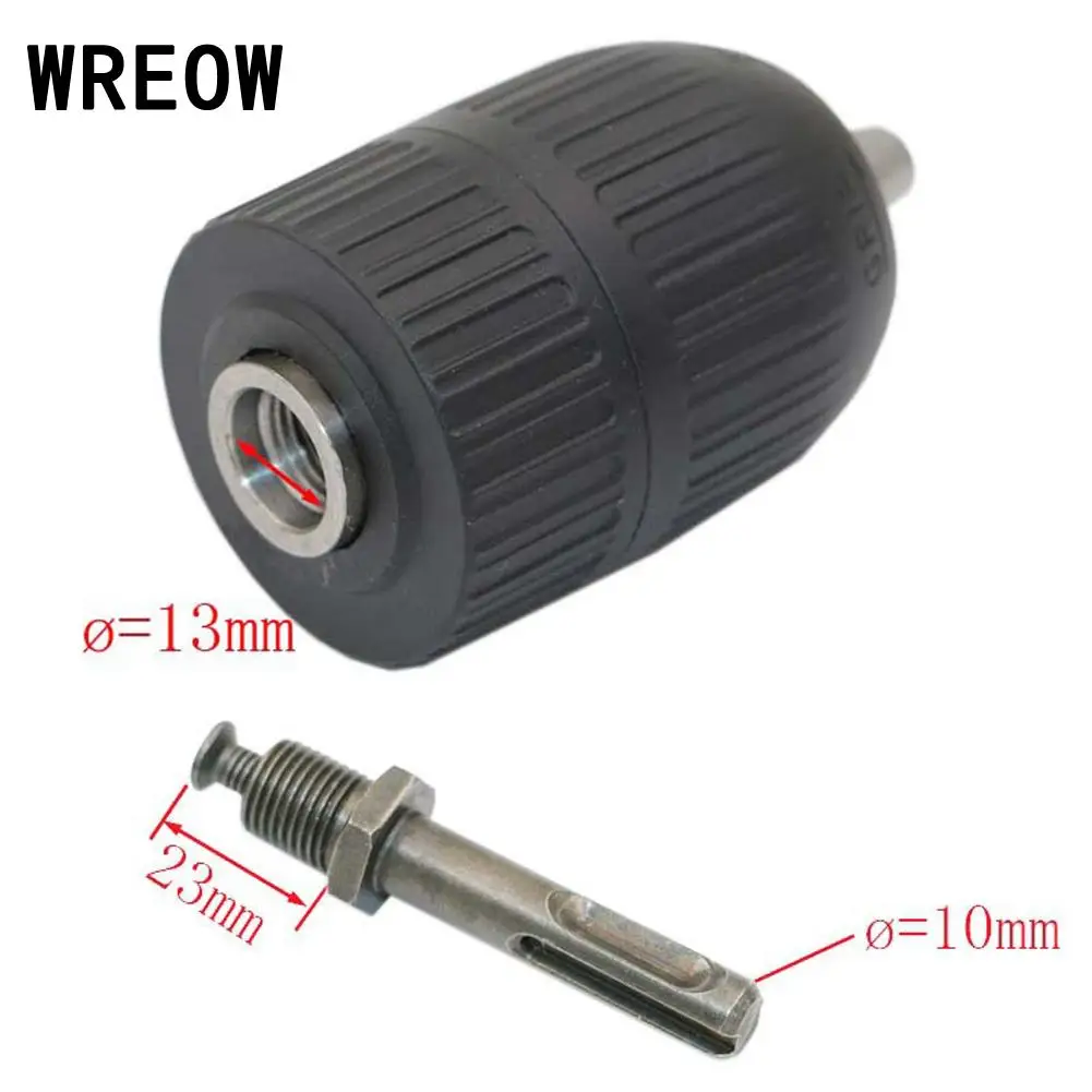 3 Jaw Metal Keyless Drill Chuck 1/2 Inch Drill Chuck Keyless Drilling