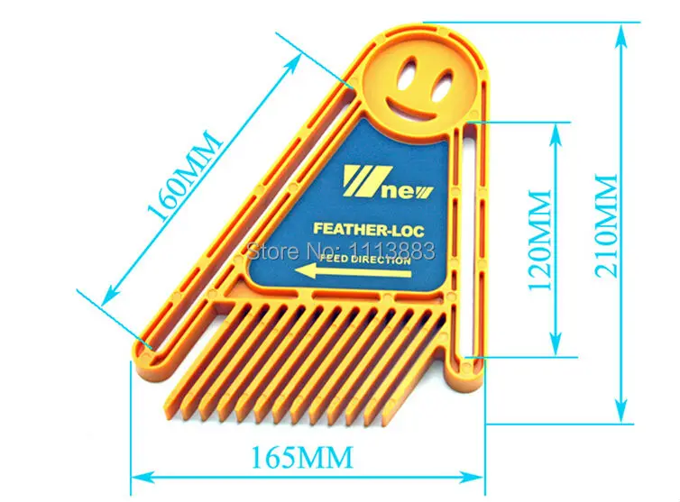  Multi-purpose Double Featherboards Feather Loc Board for Table Saws Router & Tables Fences Tools Mi
