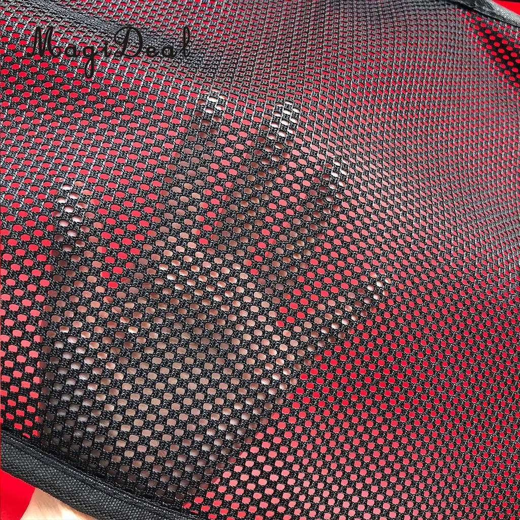 MagiDeal Lightweight Protable 90 x 28cm Expanded Storage Deck Bungee Kit Black Inflatable Boat Kayak Deck Cargo Mesh Net