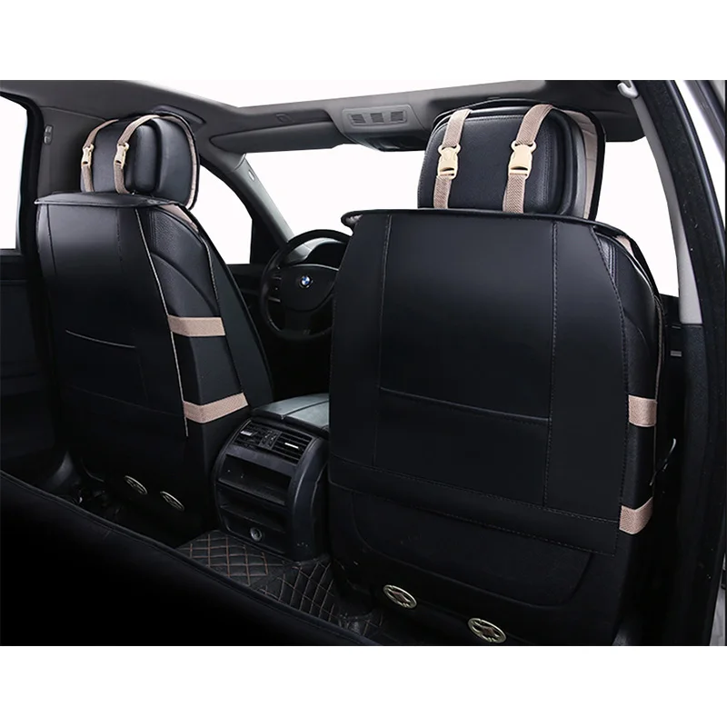 Только кожаная передняя деталь для citroen c2 c3 c4 aircross grand picasso ds5 2018 2017 2016 2015|Чехлы на