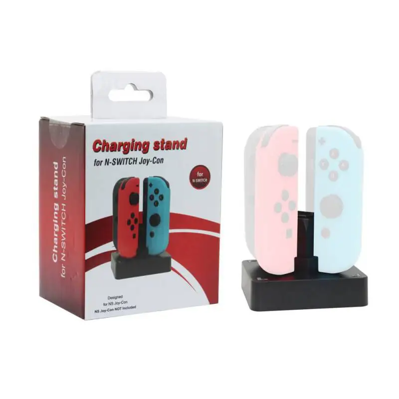 

4 In 1Charging Dock Station Charger with LED indication For Nintendo Switch Joy-Con and NS Pro Controller With Led Indicator