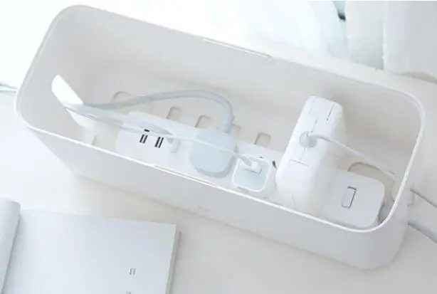 Xiaomi Smart power Strip розетка, коробка для хранения, пылеизоляция, органайзер, контейнер, шнур питания, розетка, коробка для хранения