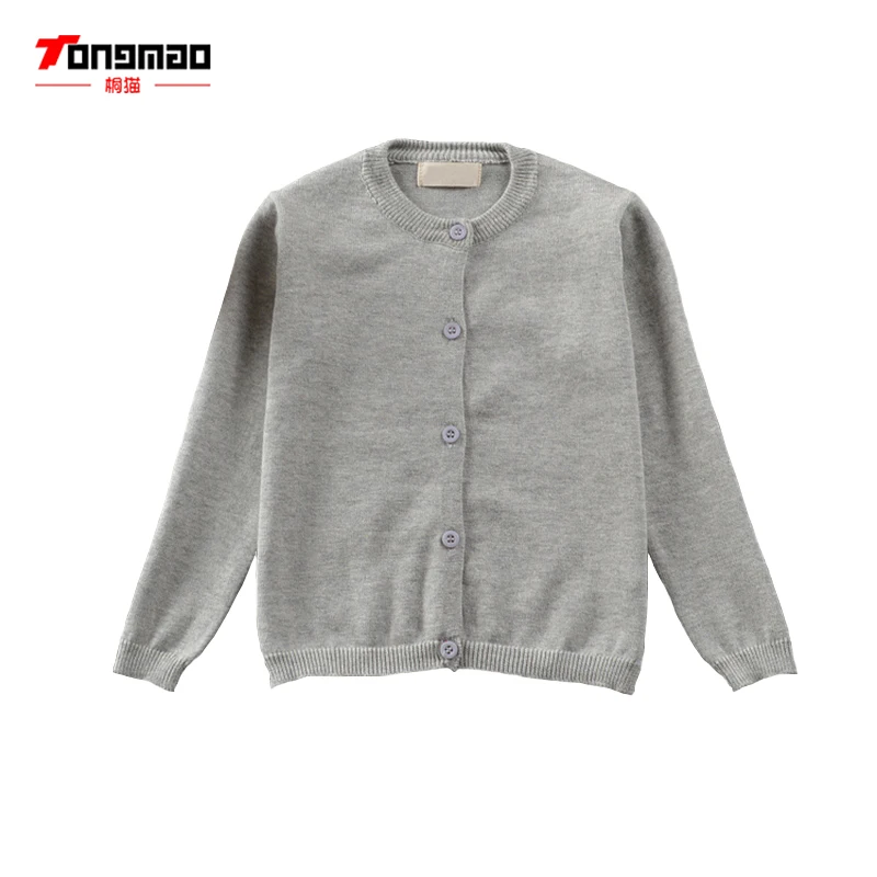 

TONGMAO Baby Children Clothing Boys Girls Knitted Cardigan Sweater Wear Kids Solid 100% Cotton Infant Newborn Clothes Outerwear