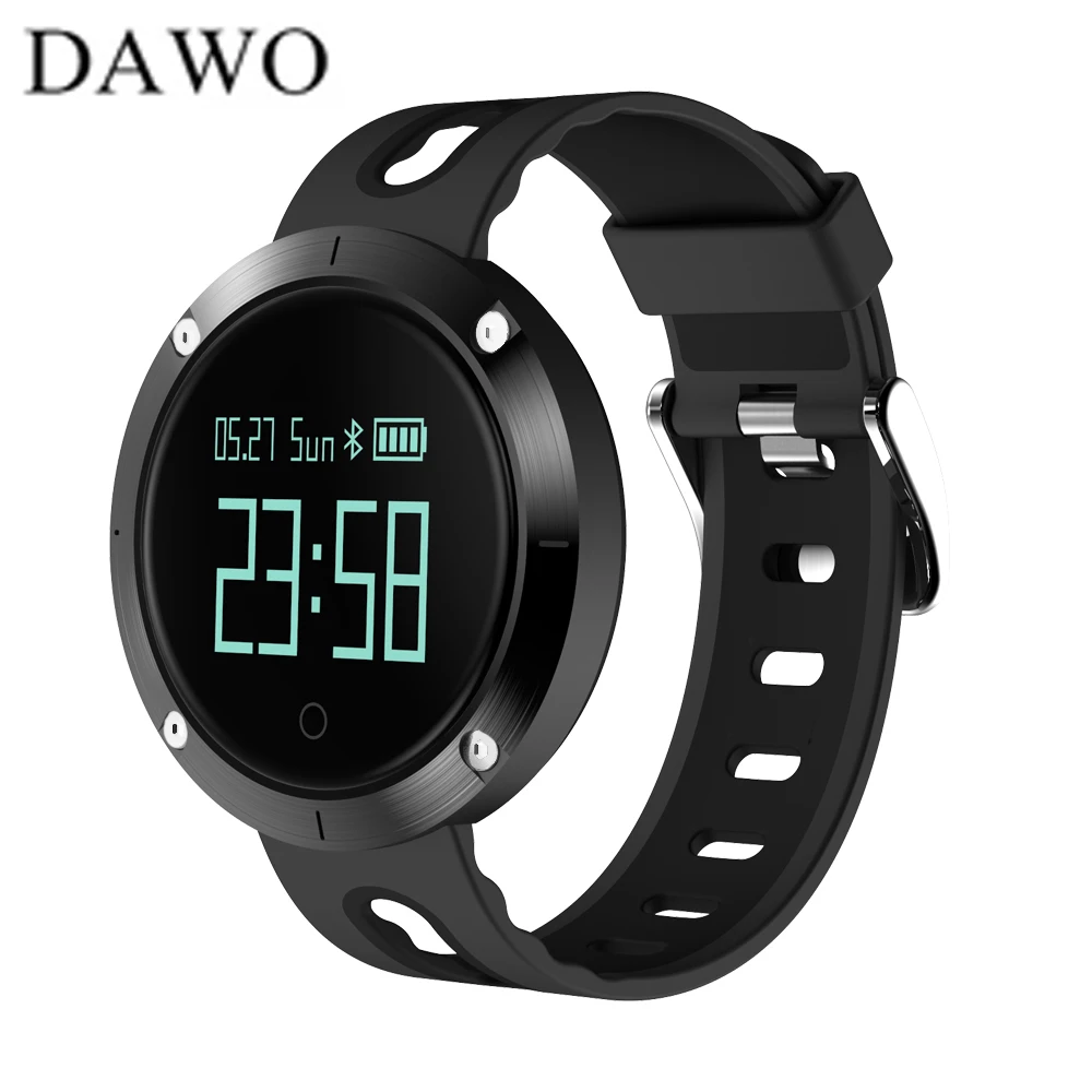 

DAWO Fitness Smart Watch Bracelet Heart Rate Monitoring Step Sleep Blood Pressure Activity Tracker Waterproof PK Fitbits Band